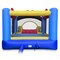 Cloud 9 Inflatable Bounce House and Blower, Race Car Track Theme Bouncer for Kids with Slide and Large Jumping Area
